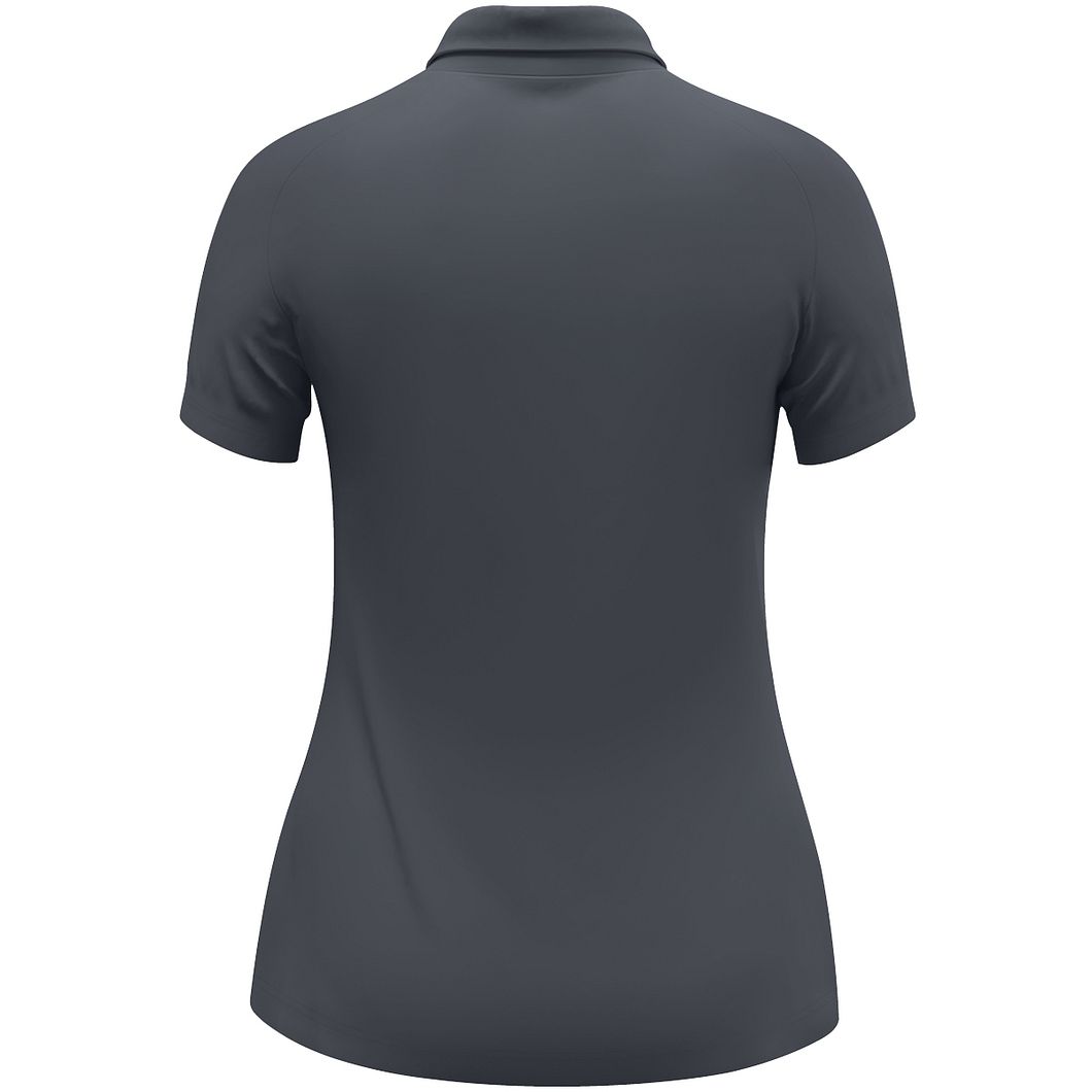 Polo Uni Poloshirt Damen