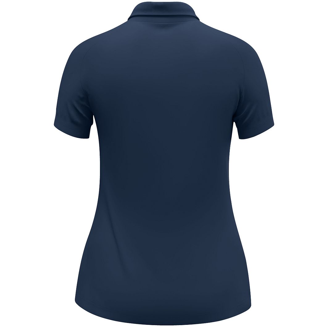 Polo Uni Poloshirt Damen