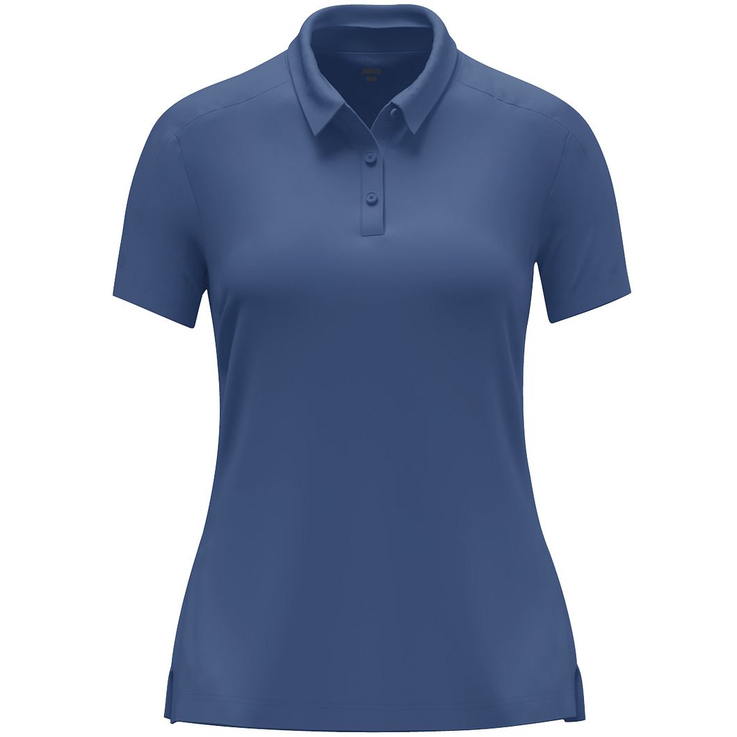 Polo Uni Poloshirt Damen