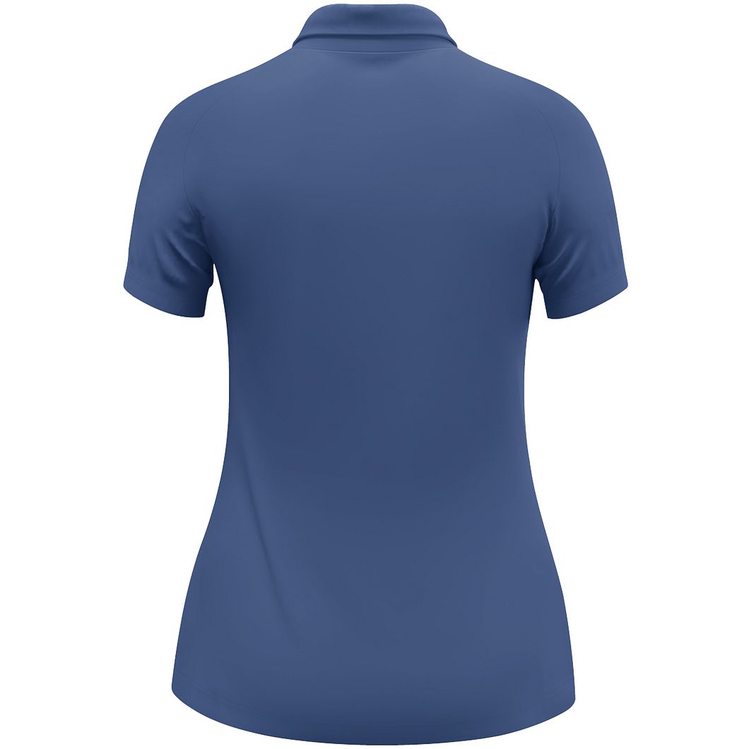Polo Uni Poloshirt Damen