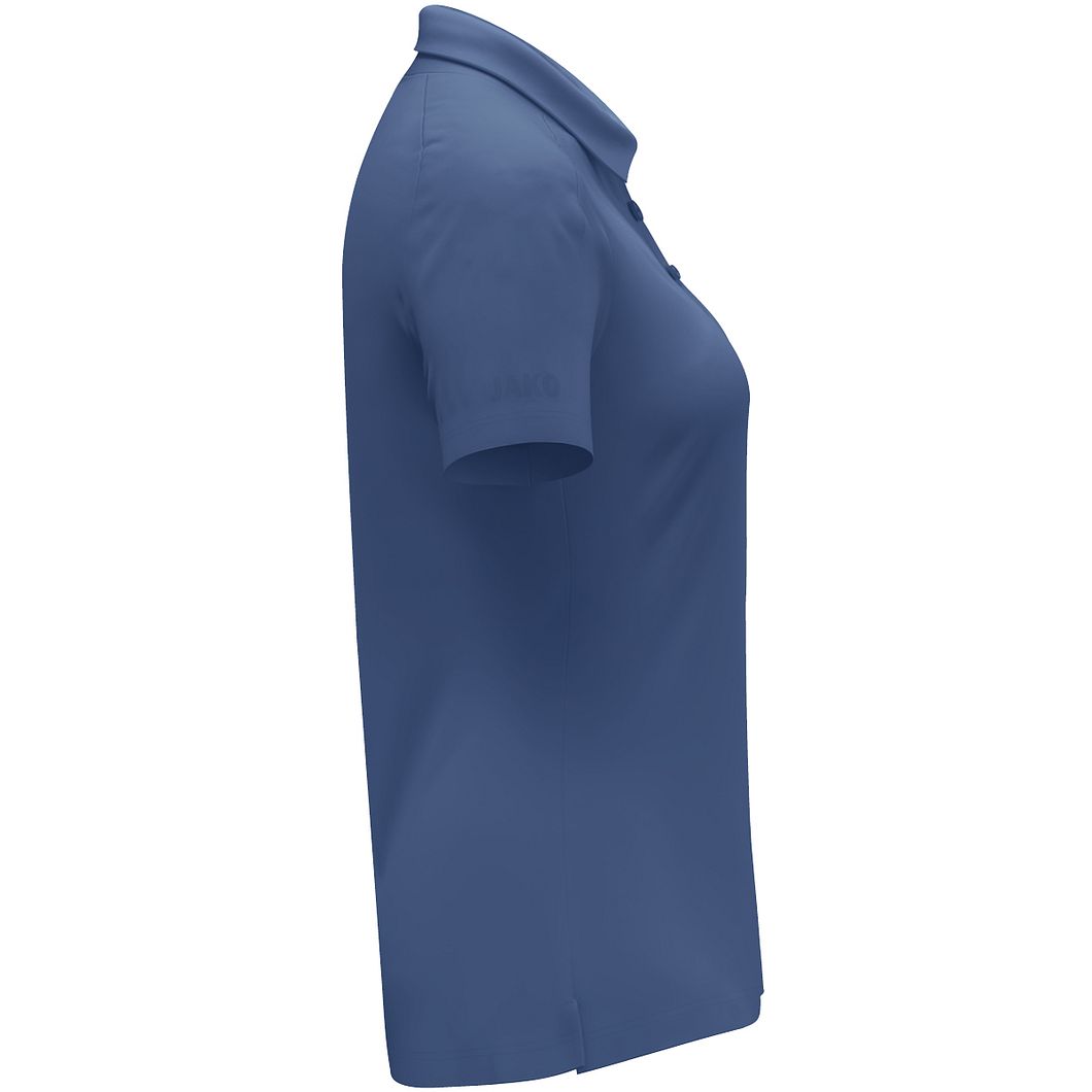 Polo Uni Poloshirt Damen