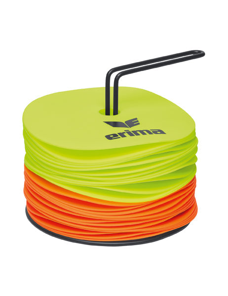 MARKIERUNGSSCHEIBEN SET neon gelb/orange