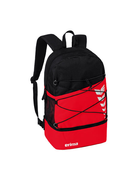 SIX WINGS Rucksack rot/schwarz