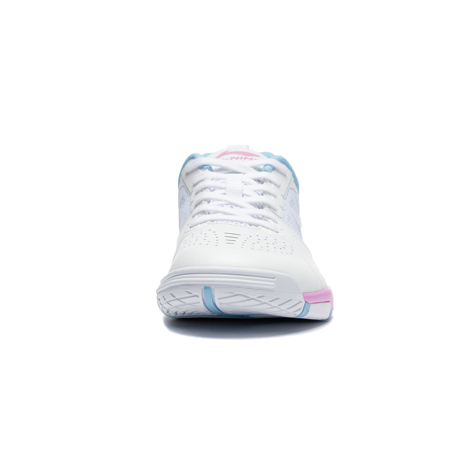 Tischtennis Schuh Hawk Eye 2.0 Pro - weiß/rosa/blau - APPU023-7