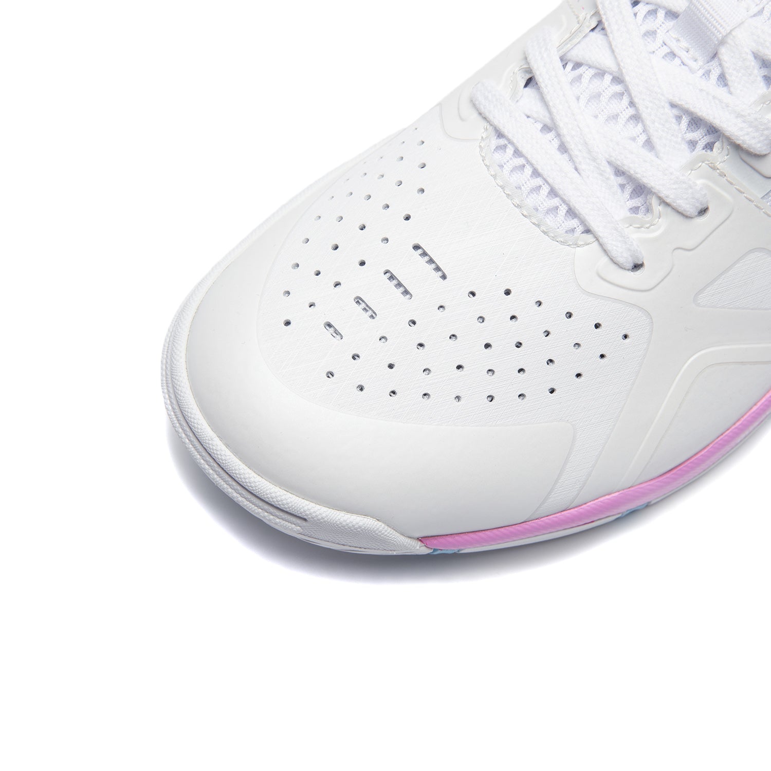 Tischtennis Schuh Hawk Eye 2.0 Pro - weiß/rosa/blau - APPU023-7