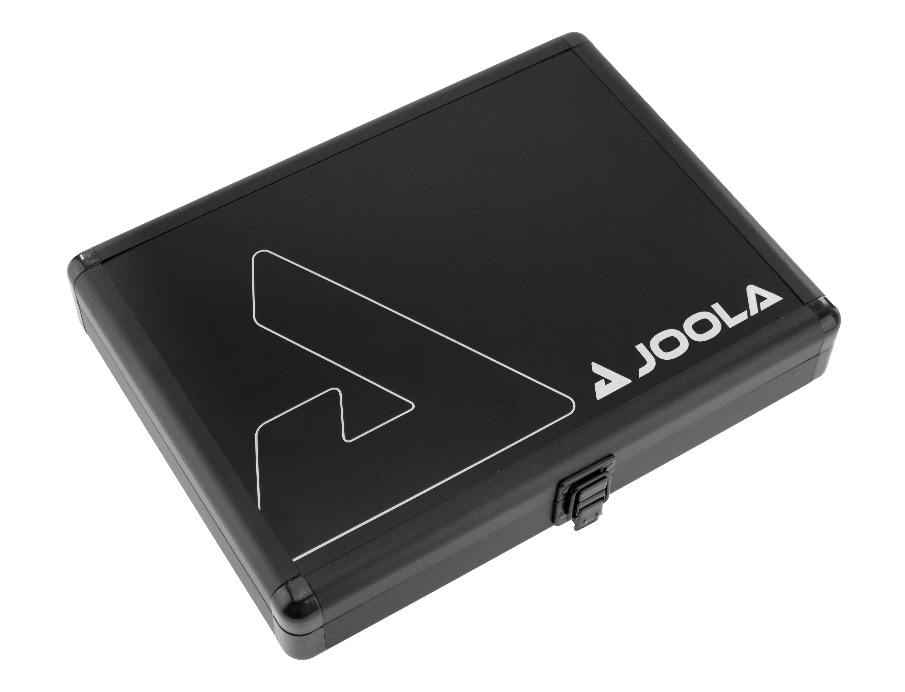 Schlägerkoffer Aluminium Laser Schwarz