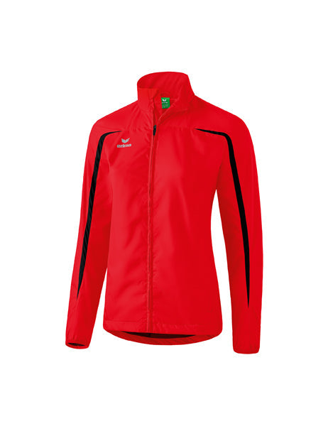 Laufjacke Damen rot/schwarz