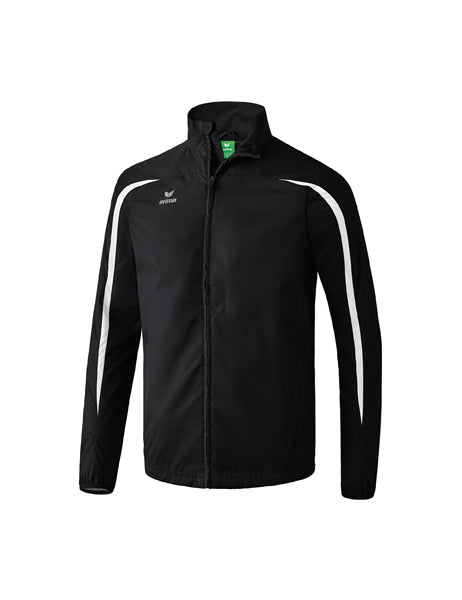 Laufjacke Erwachsene; Kinder schwarz/weiß