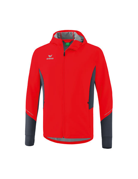 RACING Runningjacke Erwachsene; Kinder rot
