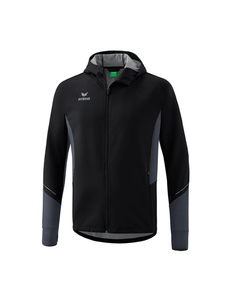 RACING Runningjacke Erwachsene; Kinder schwarz