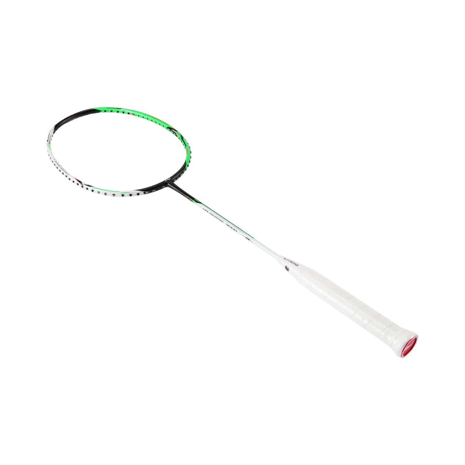 Badmintonschläger HalberTec 3000 (5U) weiß/grün - unbespannt  - AYPV011-5