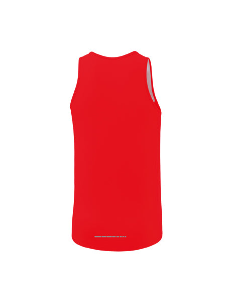 RACING Singlet Erwachsene; Kinder rot