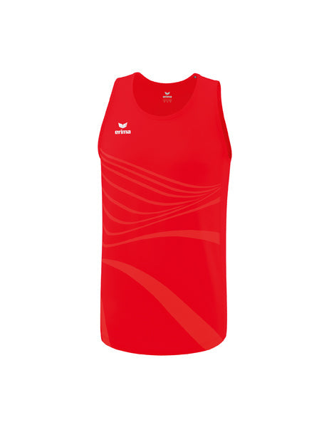 RACING Singlet Erwachsene; Kinder rot