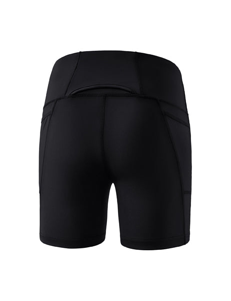 RACING Lauftight kurz Damen schwarz