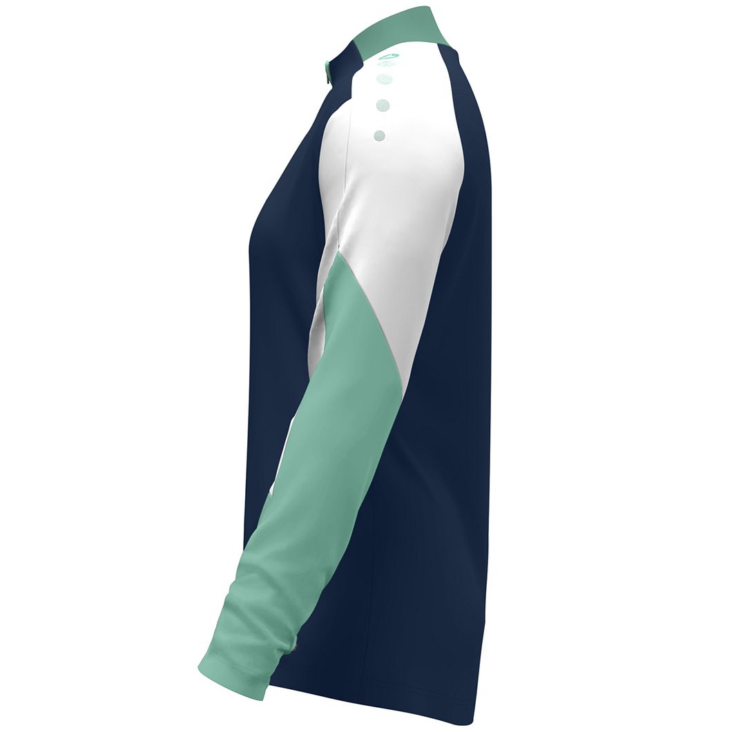 Dynamic Ziptop Langarmshirt Damen