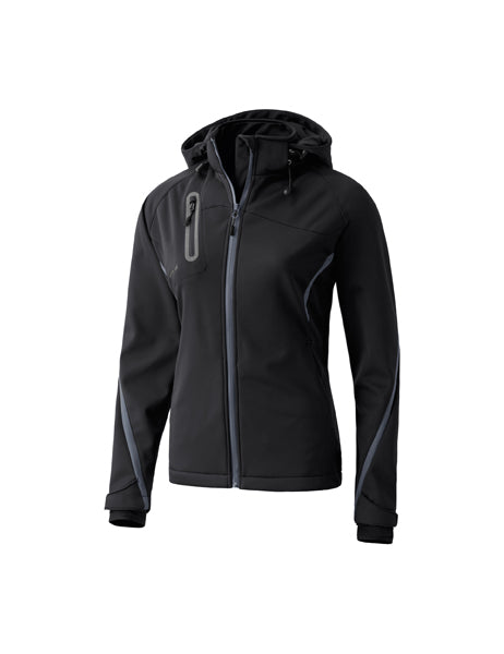Softshelljacke Function Damen schwarz/anthrazit