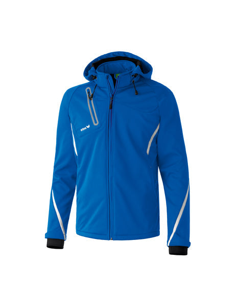 Softshelljacke Function Erwachsene; Kinder new royal/weiß