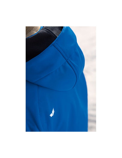 Softshelljacke Function Damen new royal/weiß