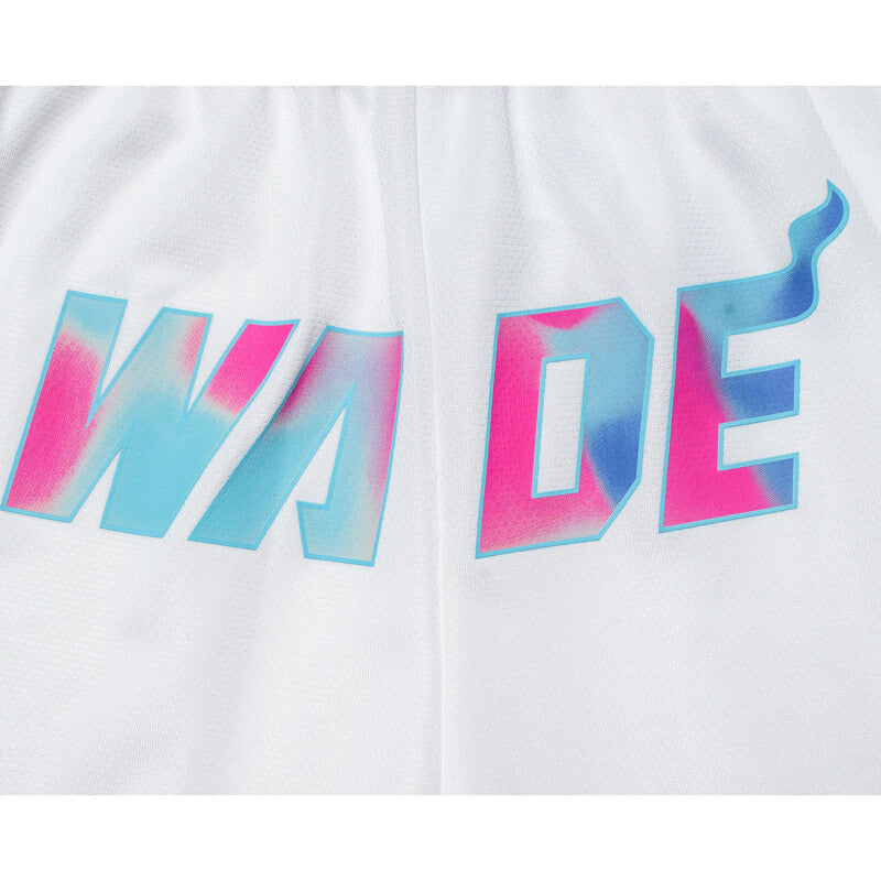 Unisex Basketball-Short "Wade-Style" Weiß - AAPT051-4