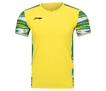 Herren Wettkampfshirt "International Teams Ocean"  - gelb - AAYV057-2