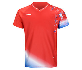 Kinder Sportshirt "China National Team" rot - AAYV096-3