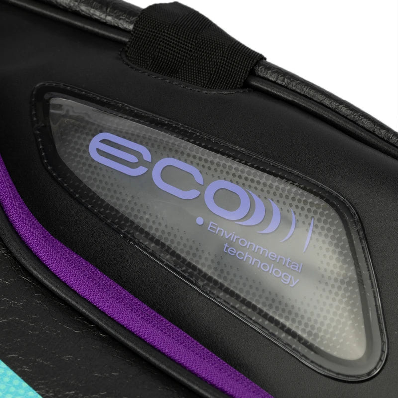 Badminton Square Bag "Int. Teams Hexagon" schwarz - ABJU013-1