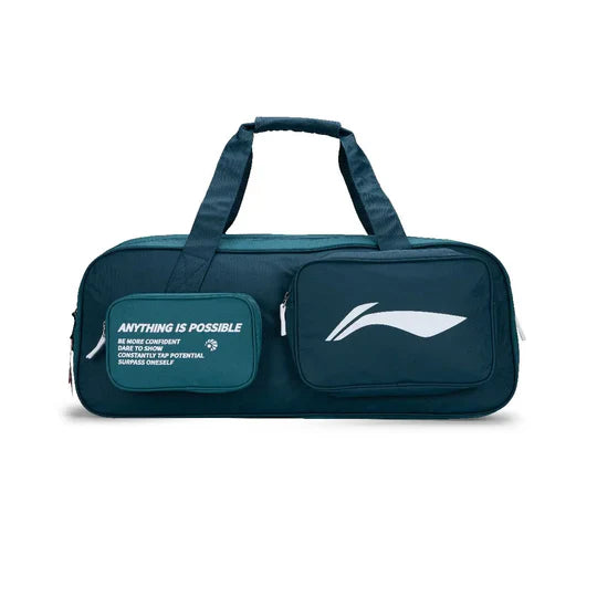 Badminton Square Bag "Motivation" grün - ABLU069-3