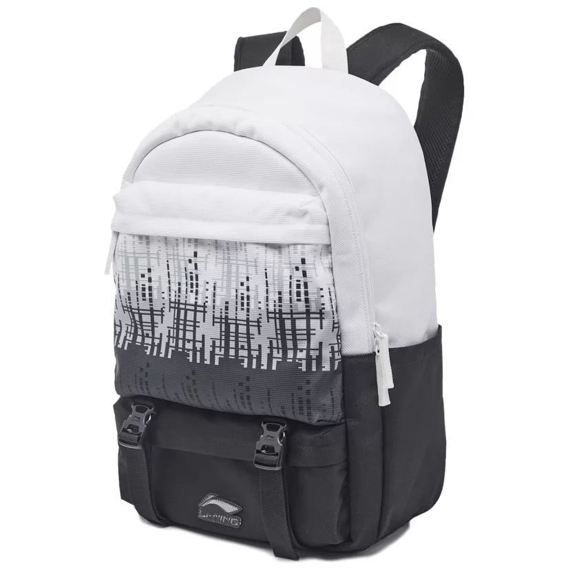 Unisex Basketball-Sport-Rucksack "Li-Ning Classics"  - ABST247-1 Schwarz-Weiß