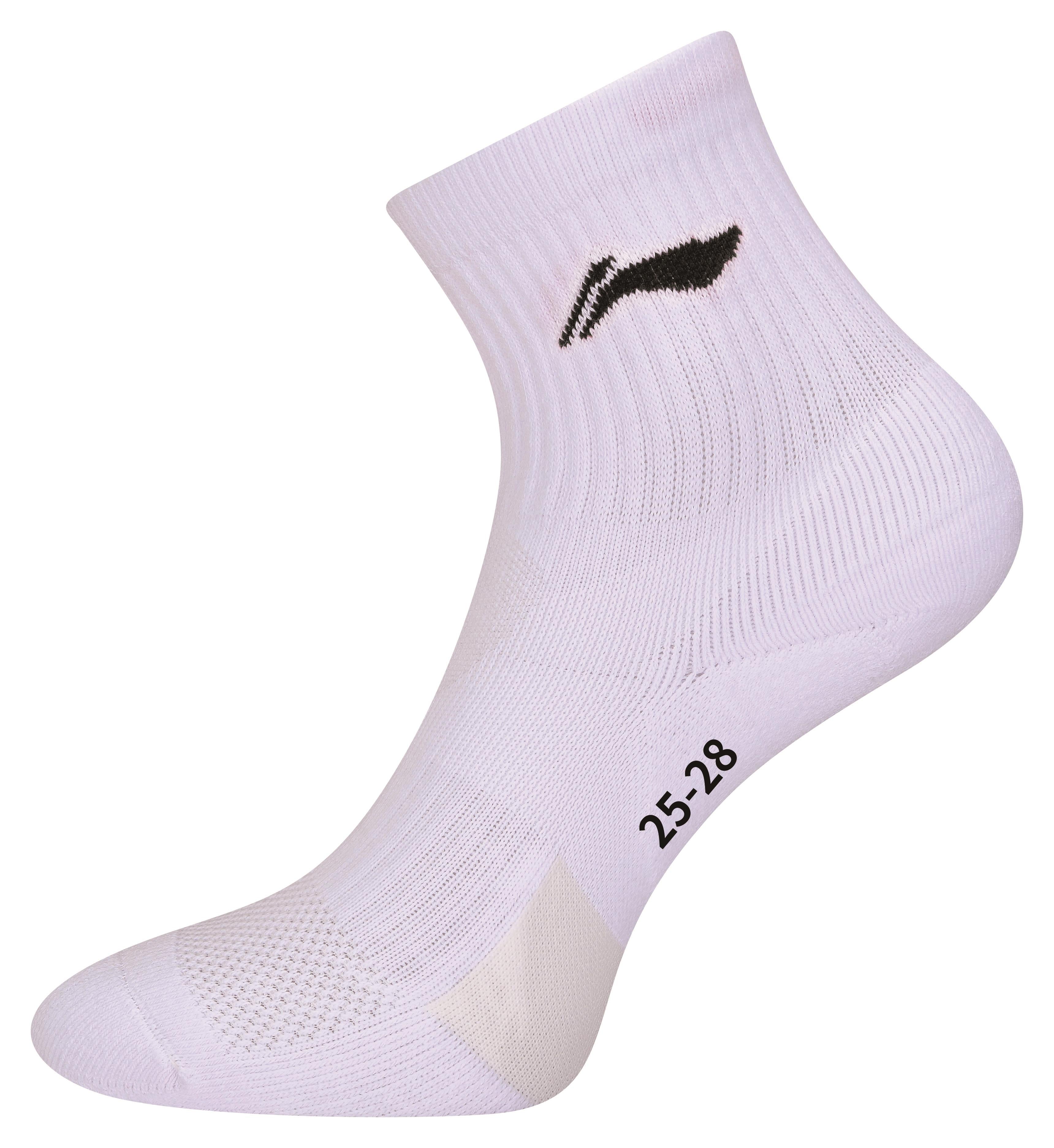 Sportsocken Dreierpack weiß (3-pack) - AWTS003-2 25-28cm (L)