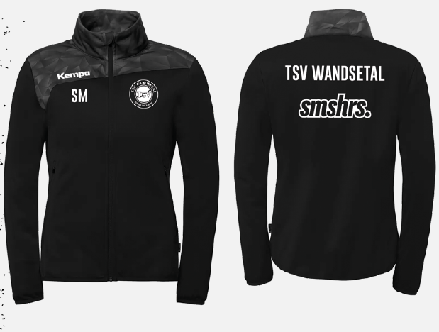TSV Wandsetal Athletics 29 Poly Jacke Damen inkl. Wappen, Vereinsname, smshrs. und Spielername Finales Artikelbild folgt