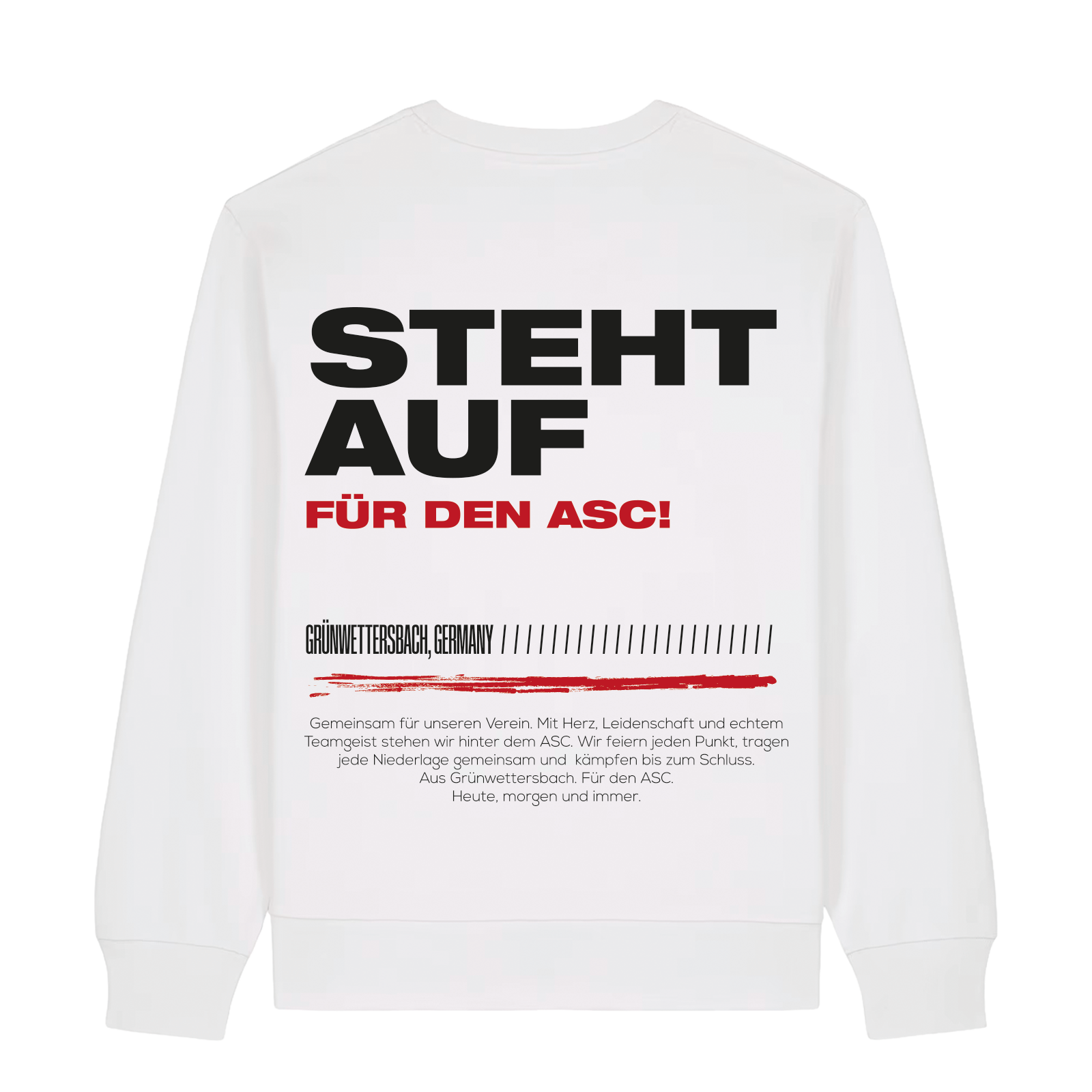 ASC Grünwettersbach Sweatshirt "Steht auf"