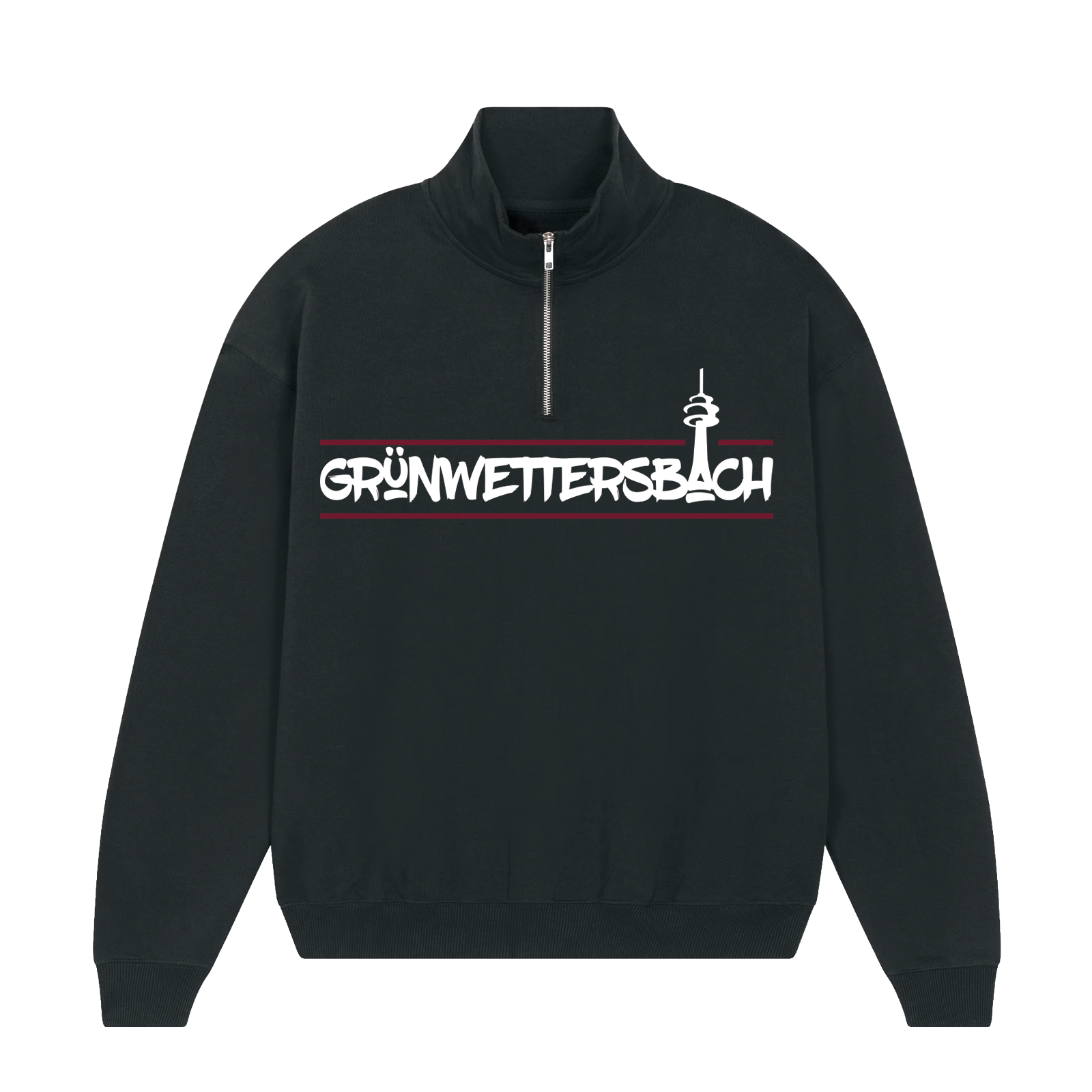 ASC Grünwettersbach Zip-Sweater "Steht auf"