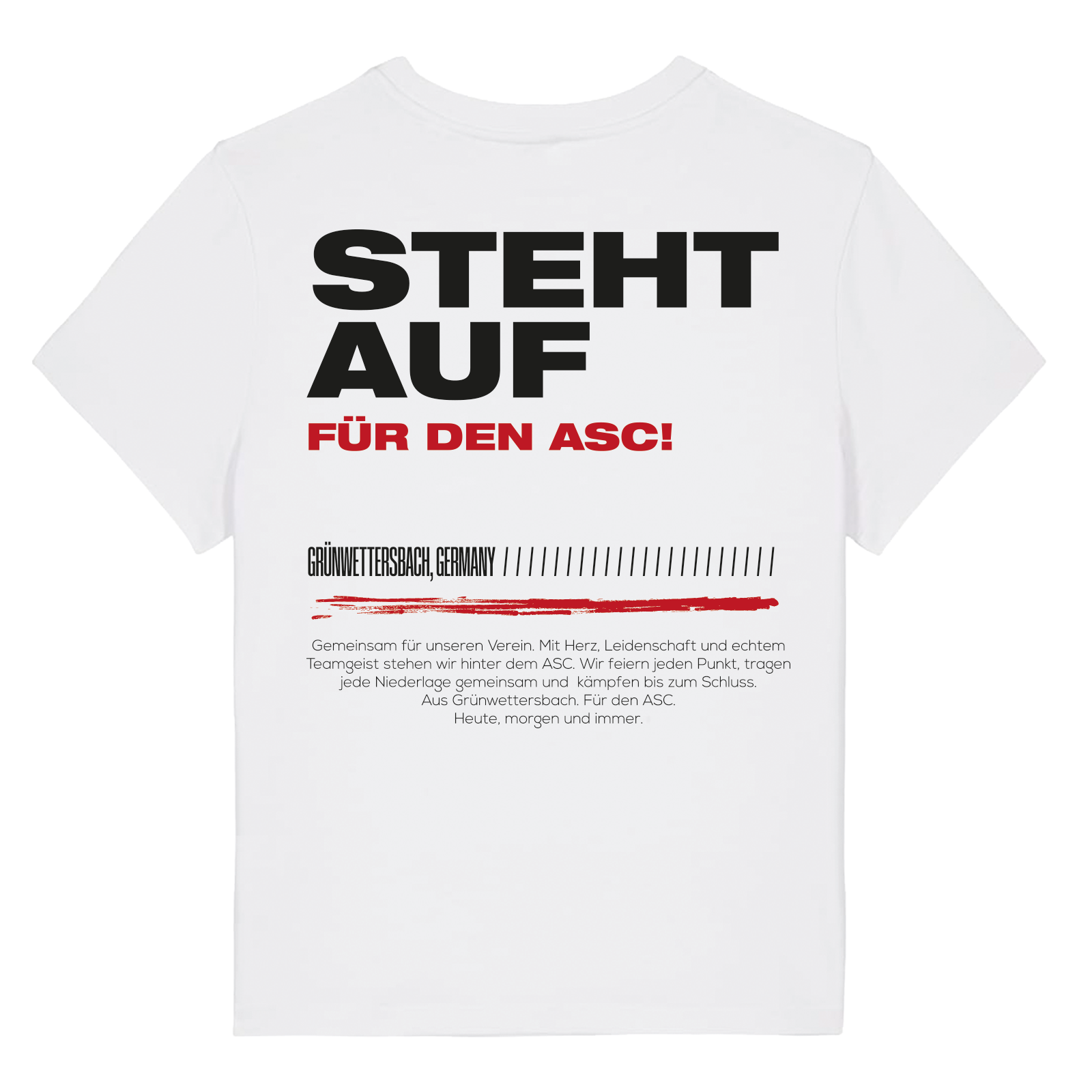 ASC Grünwettersbach Damen T-Shirt "Steht auf"