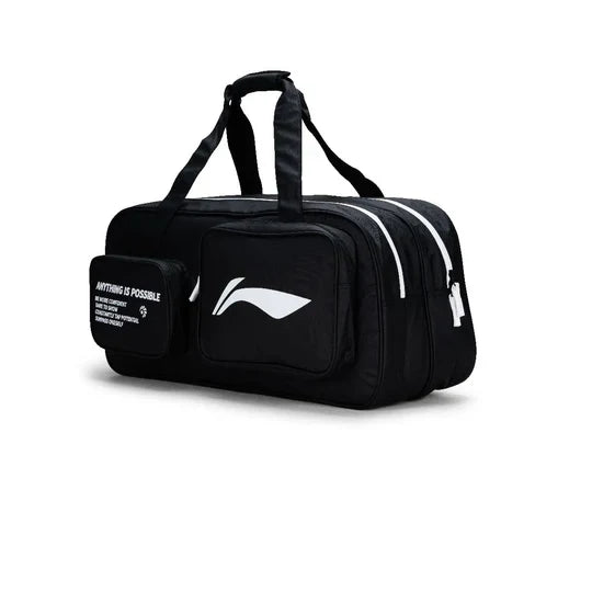 Badminton Square Bag "Motivation" schwarz - ABLU069-1