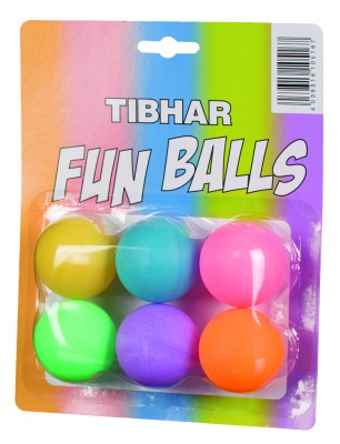 Fun Balls einfarbig 6er-Pack