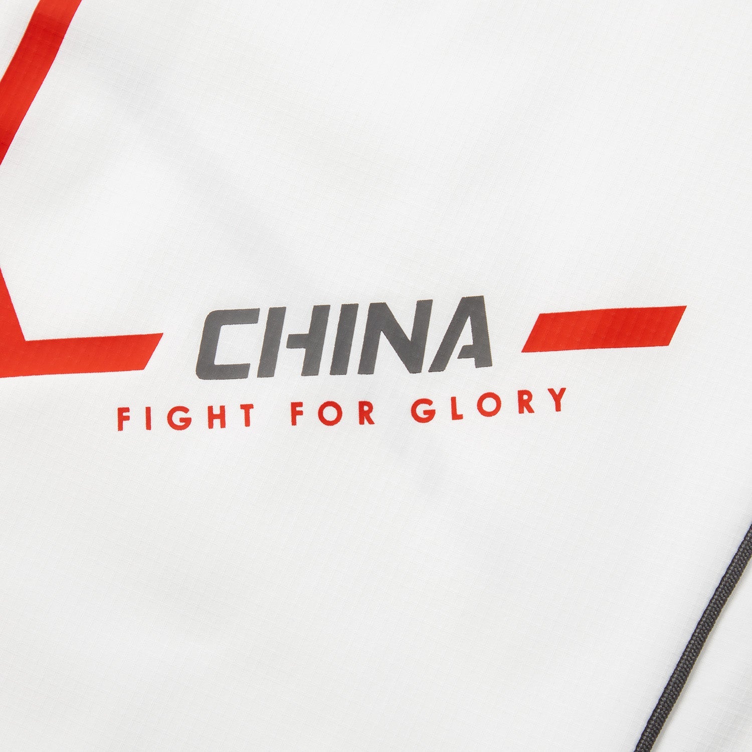 Herren China National Team Trainingsjacke 2025 weiß - AYYV011-3