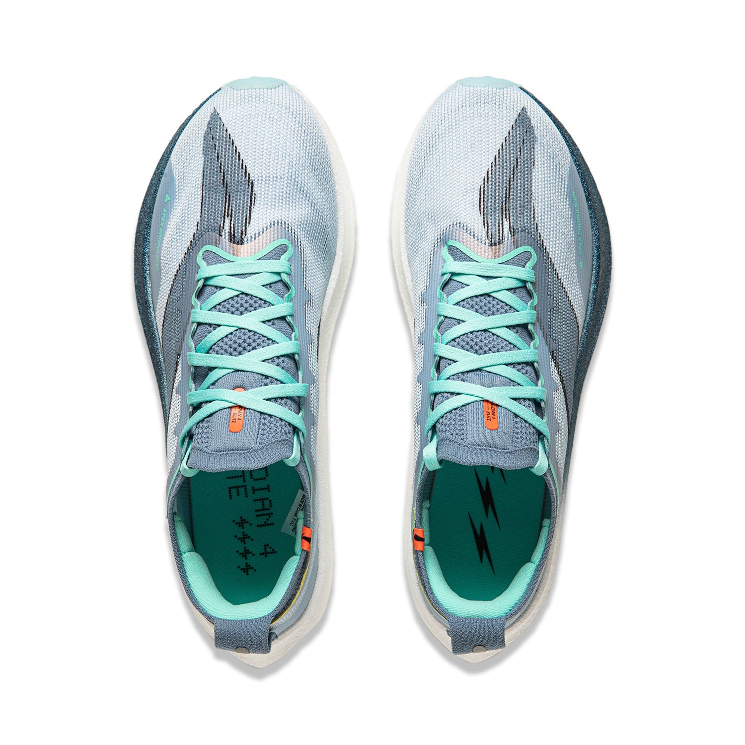 Unisex Wettkampf Laufschuh Feidian 4 Elite - wolken-blau - ARMU007-21