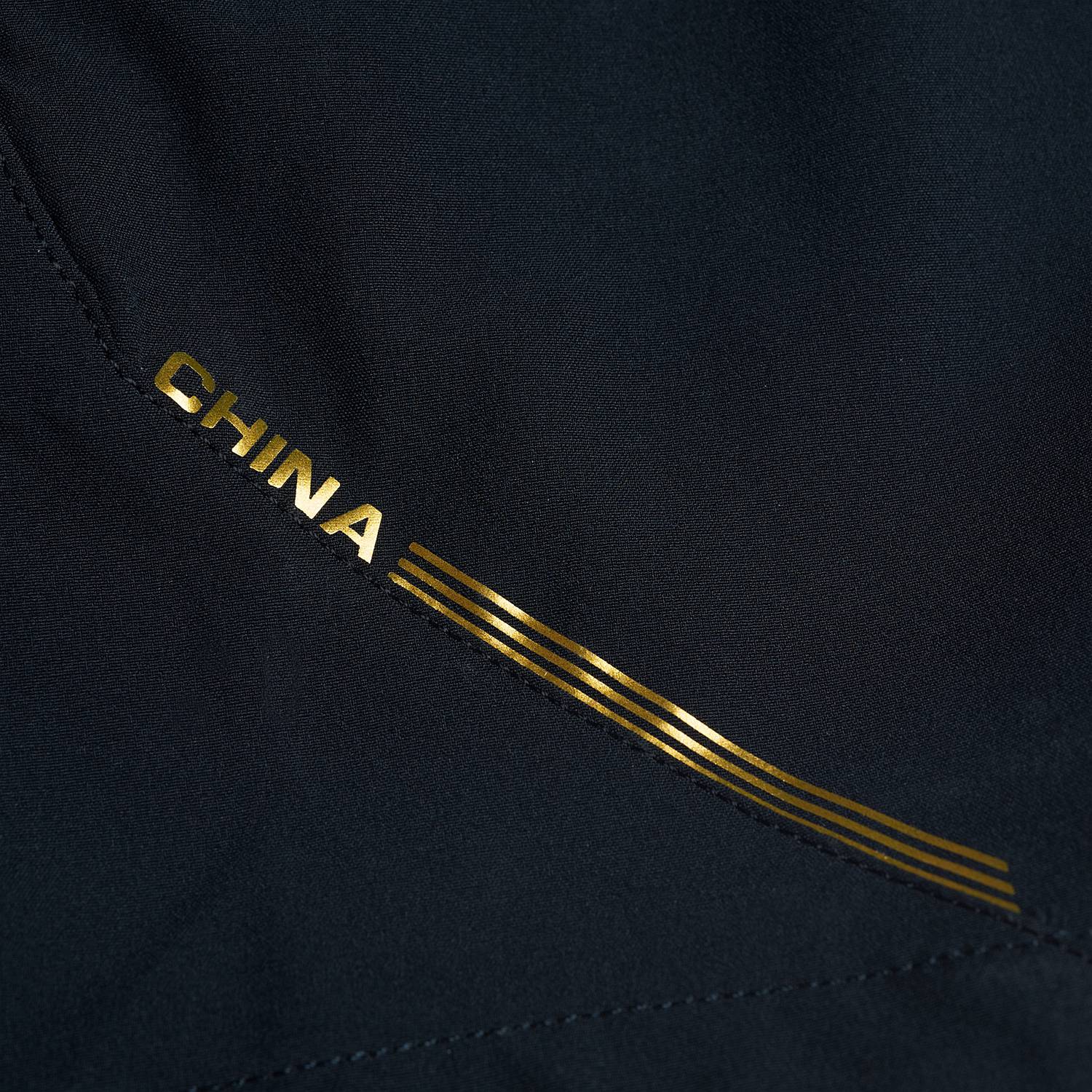 Kinder Tischtennis National Team Short "Champion" - schwarz - AAPT028-2