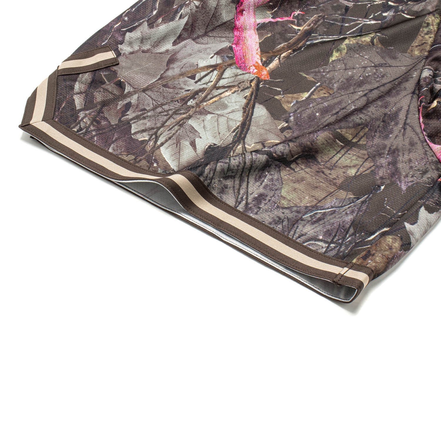 Unisex Wettkampf-Shorts "BADFIVE Leaves" basic-black - AAPT593-3