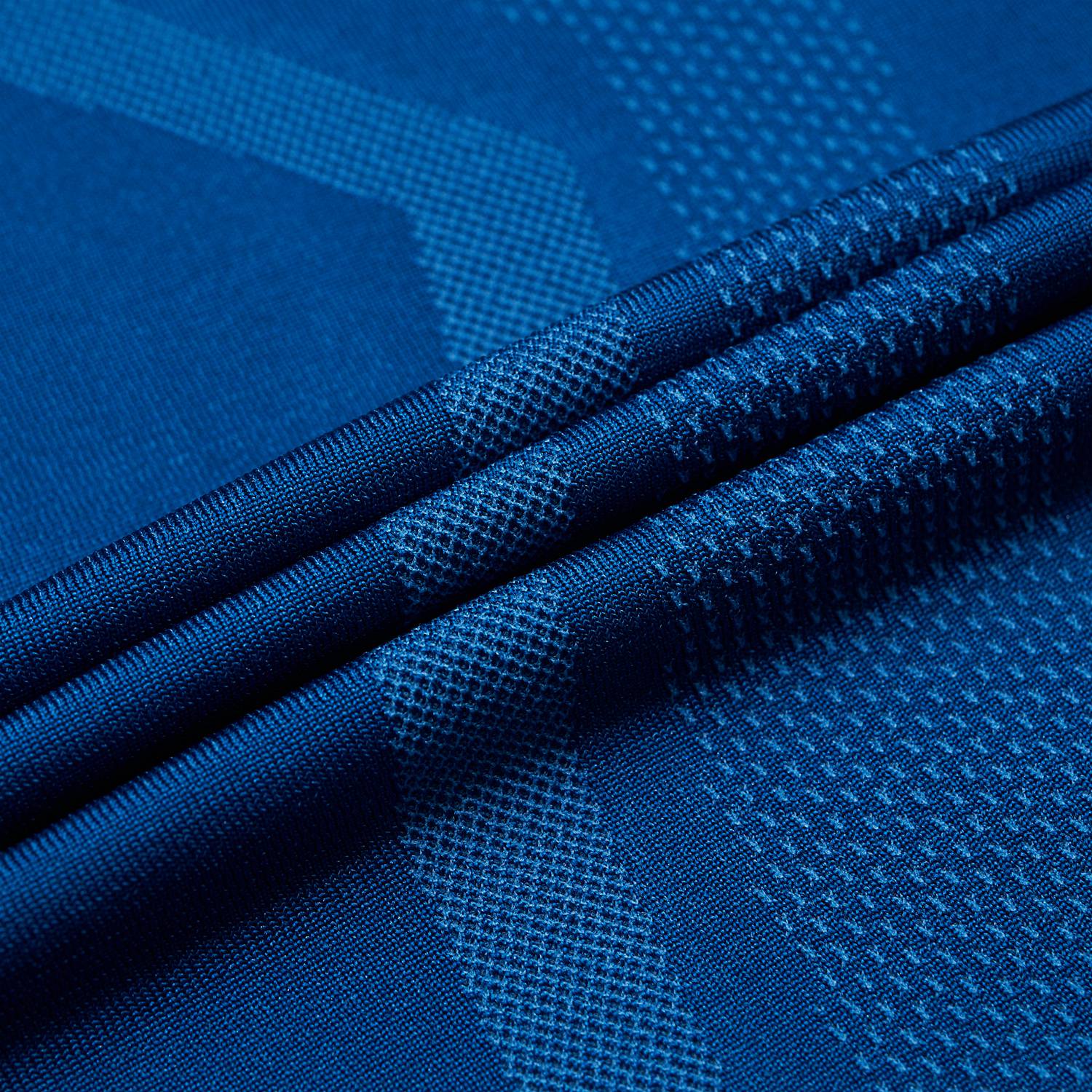 Tischtennis Unisex Wettkampf-Dress "Base" (Set aus Shirt und Shorts) jeansblau + schwarz - AATT003-3