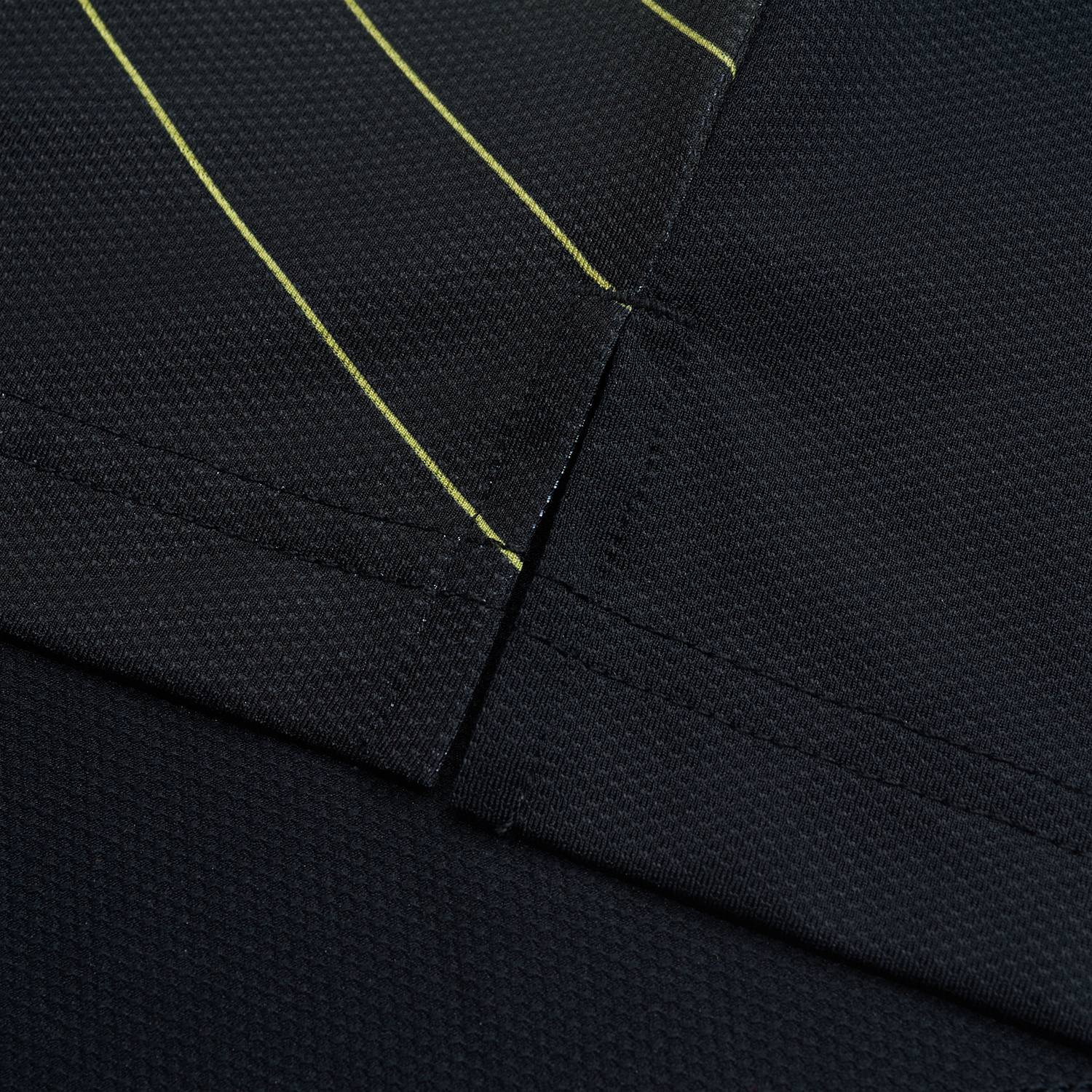 Tischtennis Herren Team Wettkampftrikot Topspin - schwarz-gelb - AAYT031-5