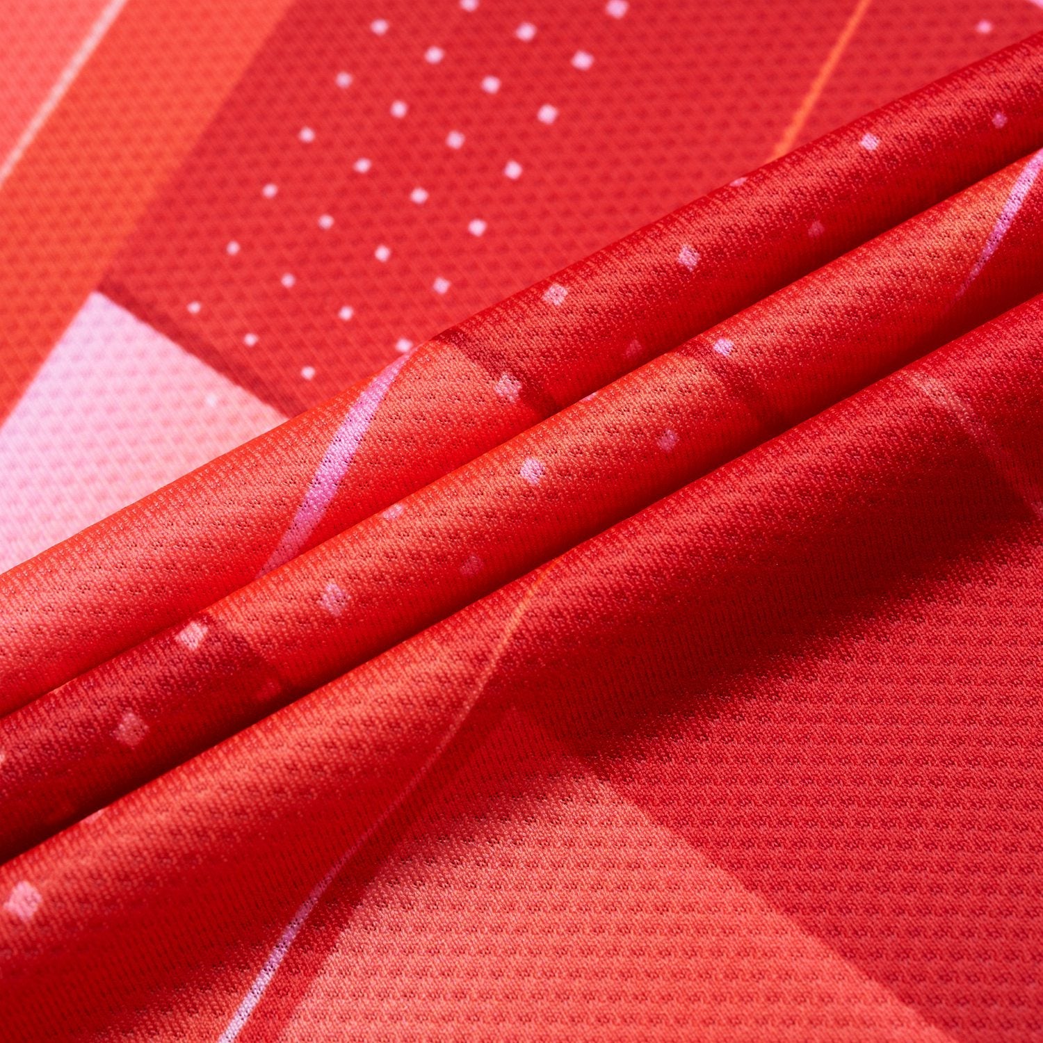 Tischtennis Kinder Nationalteam Wettkampftrikot "Cyber" - rot - AAYT034-5