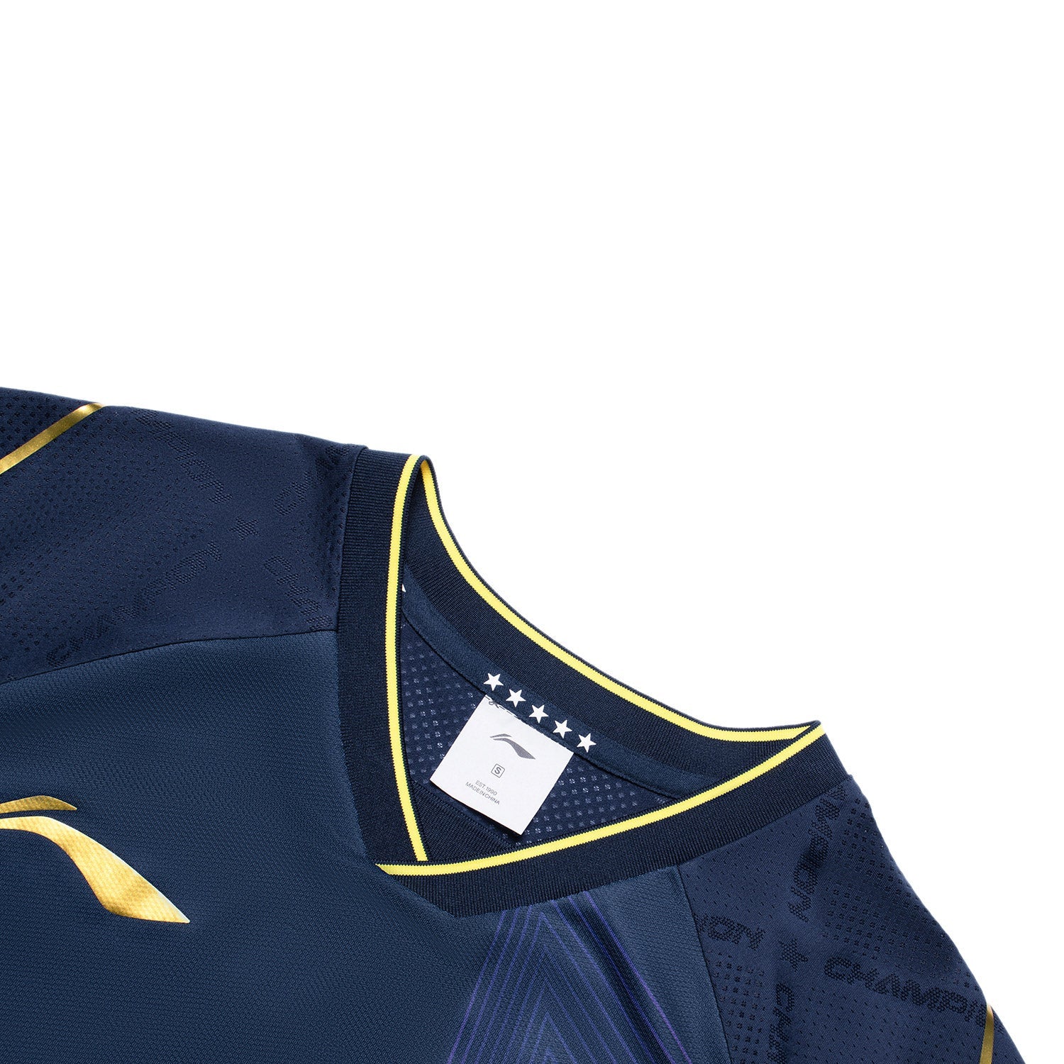 Tischtennis Herren National-Team Wettkampftrikot "Asian Games" - blau - AAYT099-1 S = XS EU