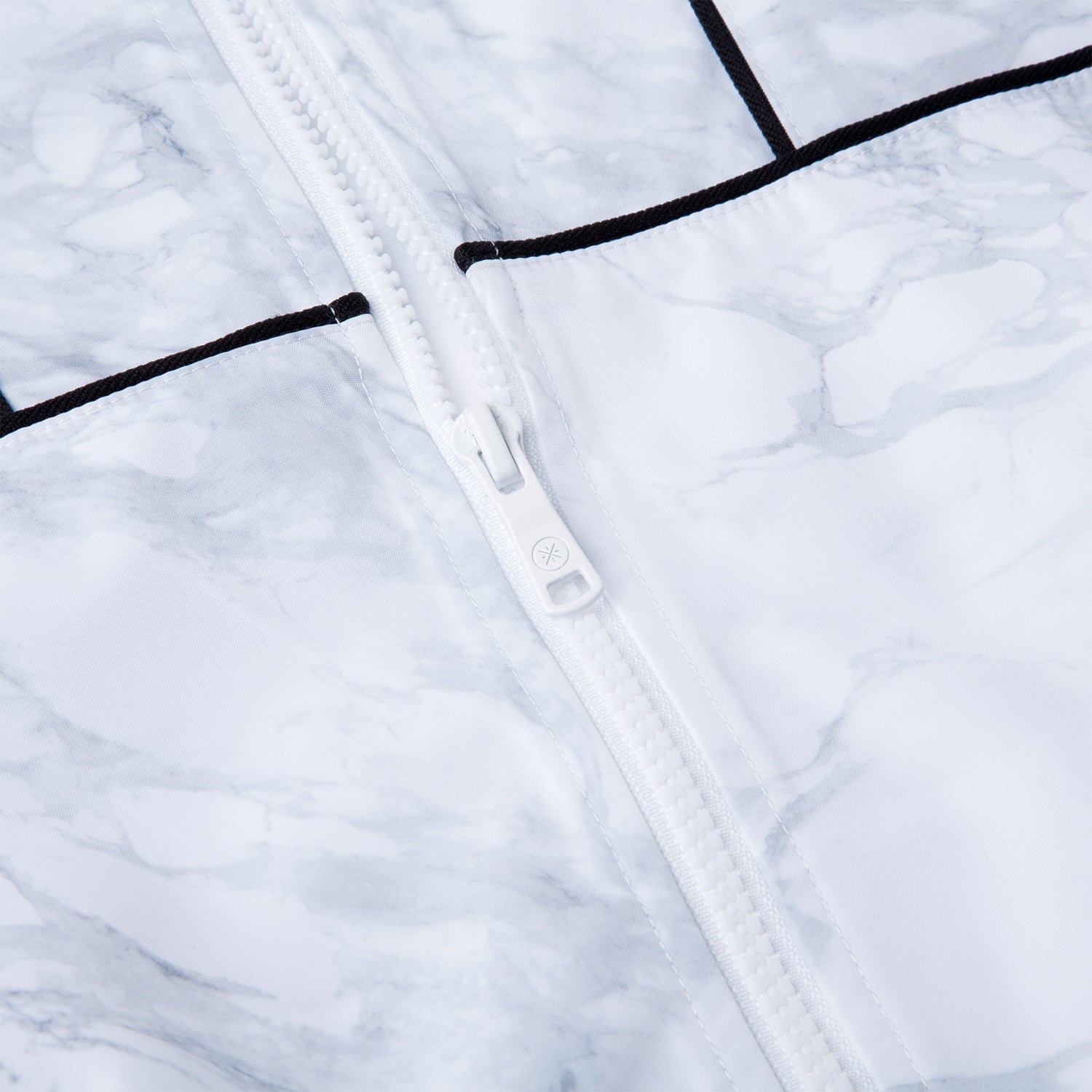 Unisex Windbreaker "Wade" mit Kapuze weiß - AFDQ399-2