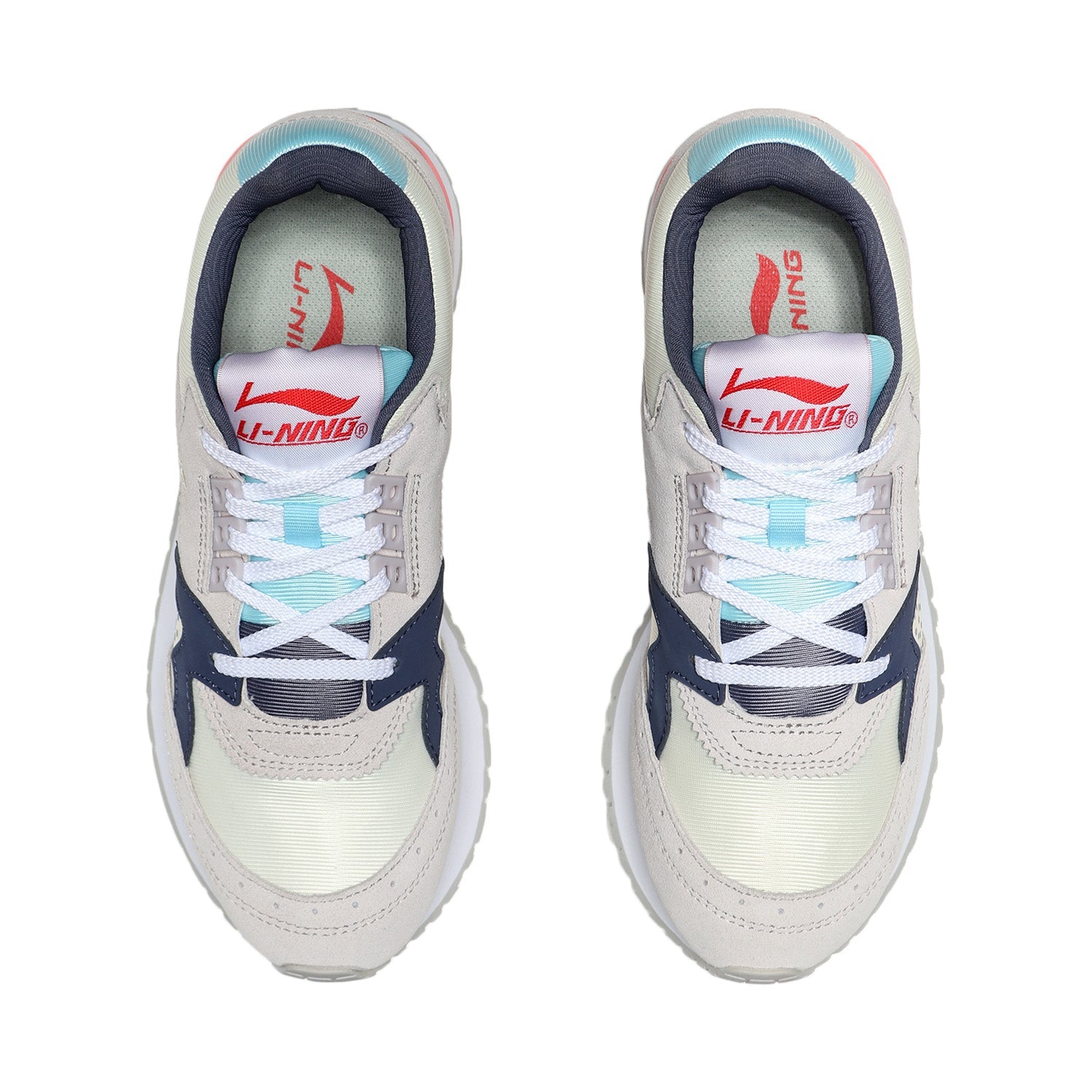 Damen Sneaker Classic 001 weiß/blau - AGCQ088-2