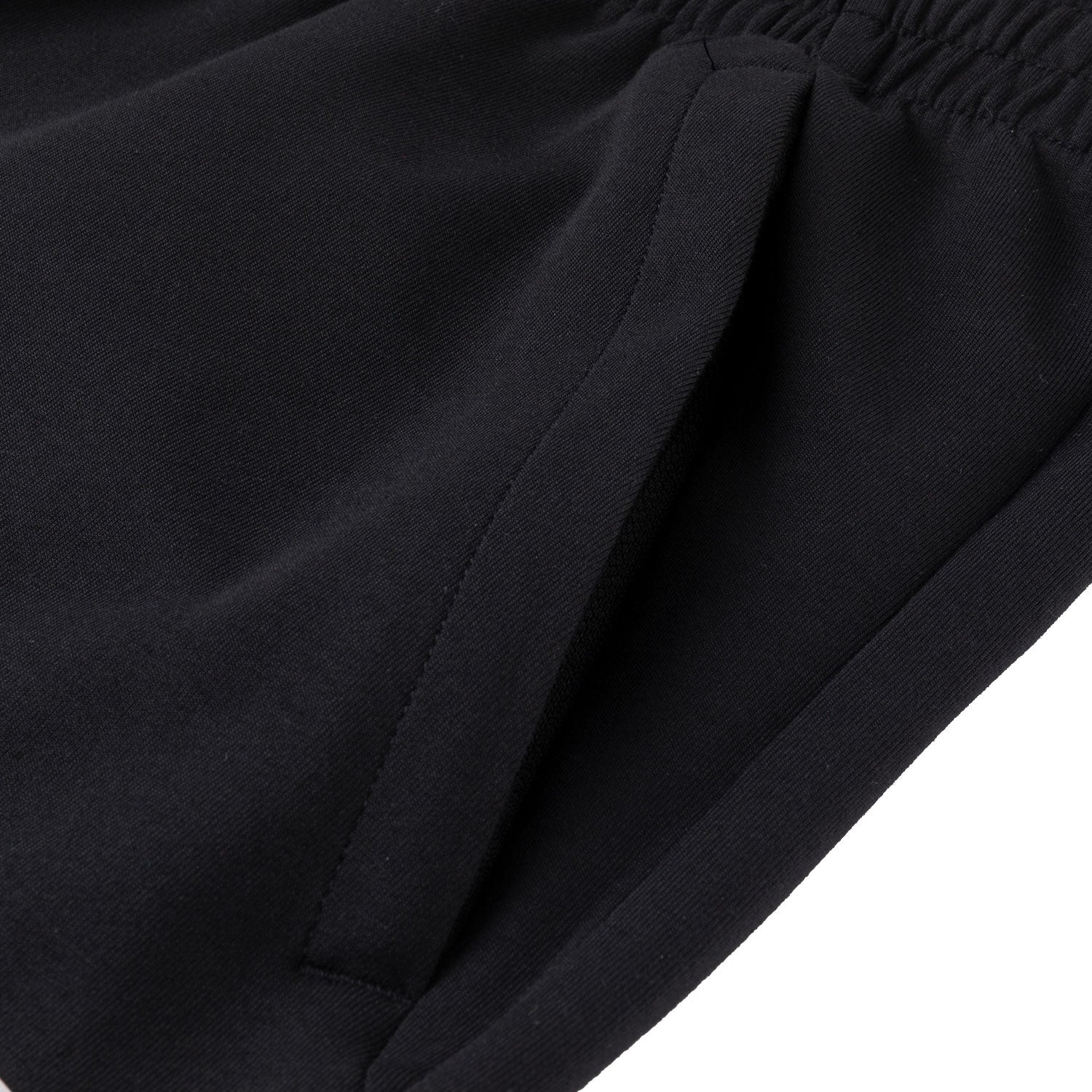 Herren lange Trainingshose schwarz - AKLQ471-1