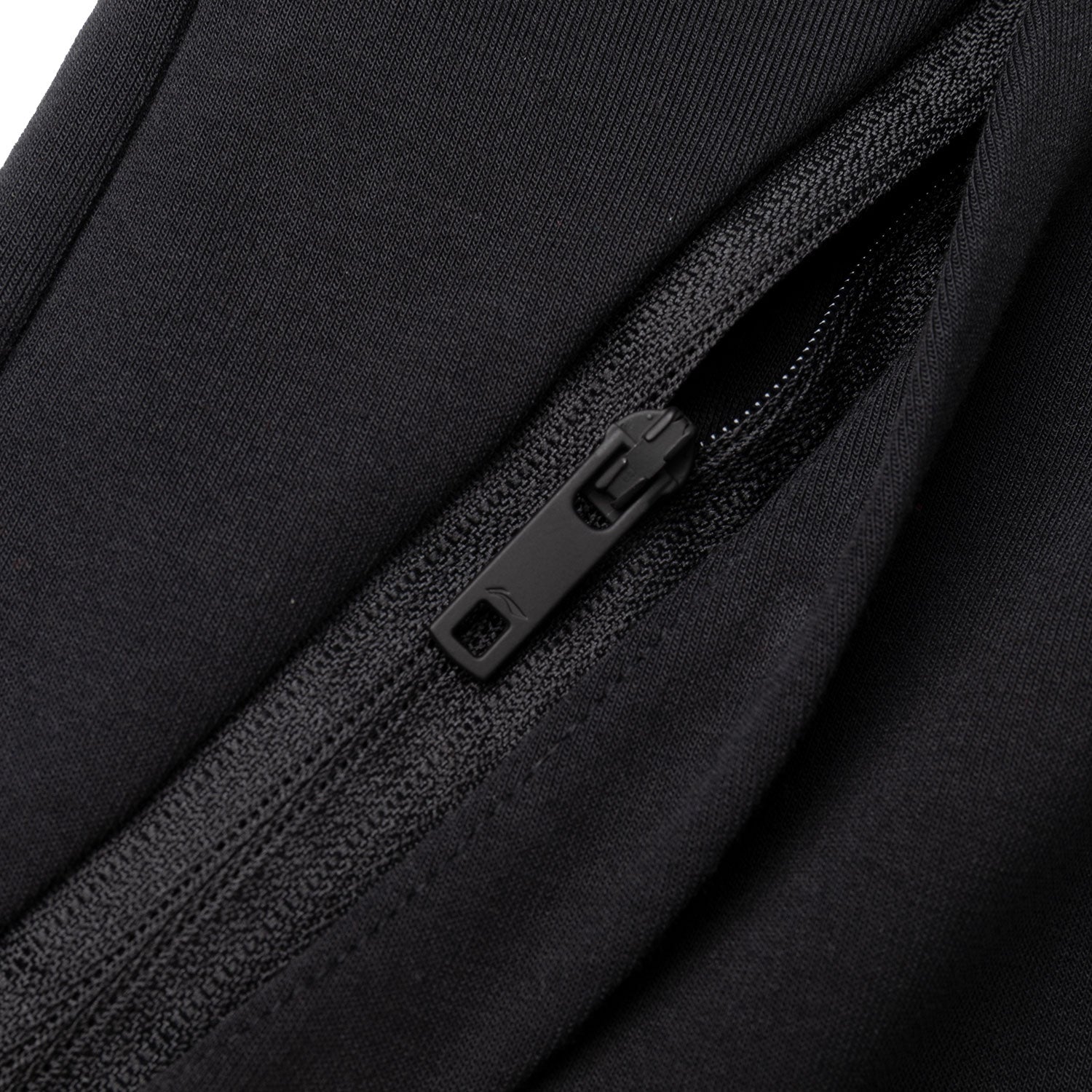 Herren lange Trainingshose schwarz - AKLQ471-1