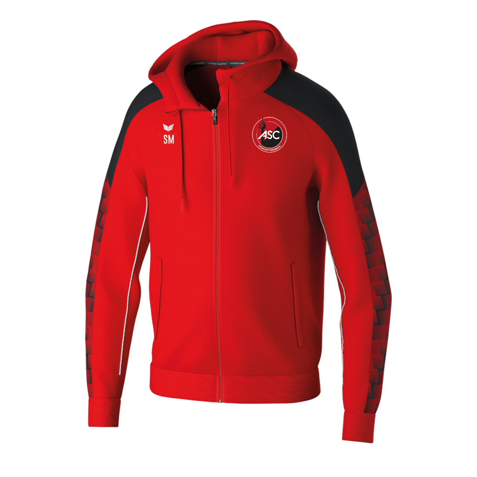 ASC Grünwettersbach TENNIS EVO STAR Trainingsjacke mit Kapuze