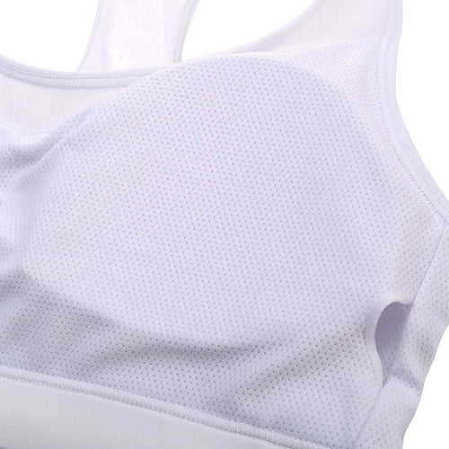 Klassischer Sport-BH weiß, Medium Support - AUBN036-3