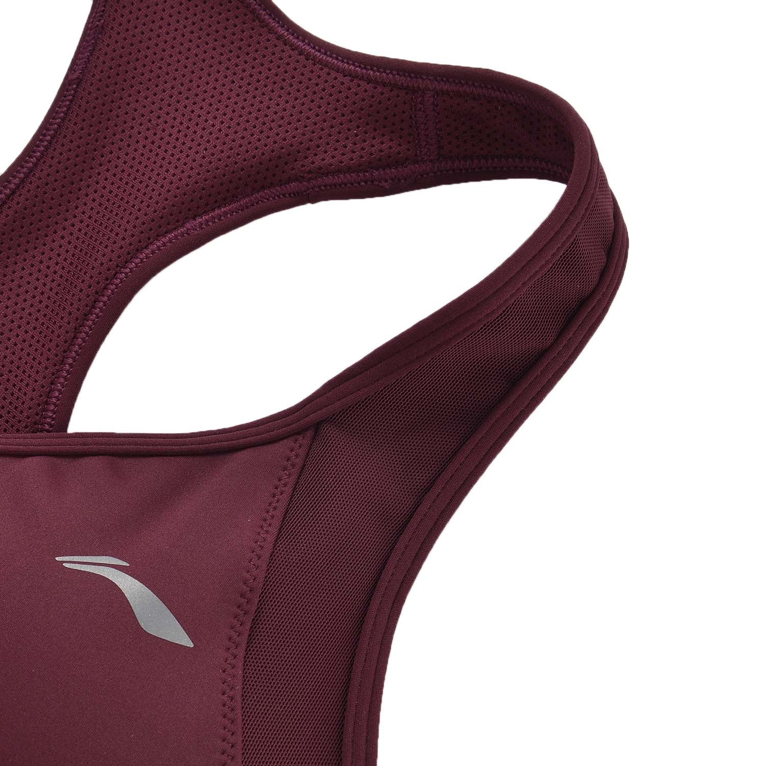 Damen Sport-BH Tight Fit rot medium Support - AUBP014-1